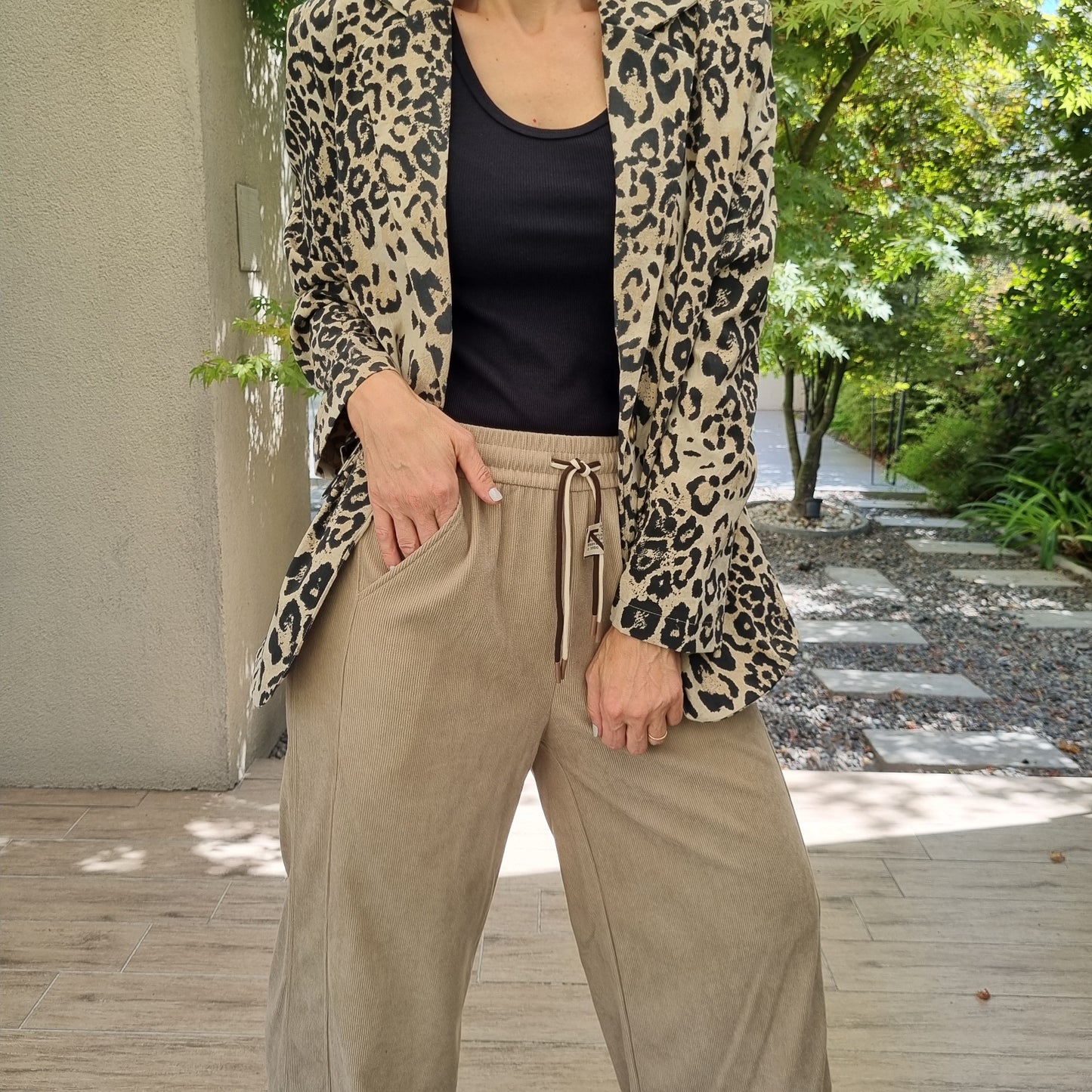 Pantalón Cotelé "TOLEDO" Liso