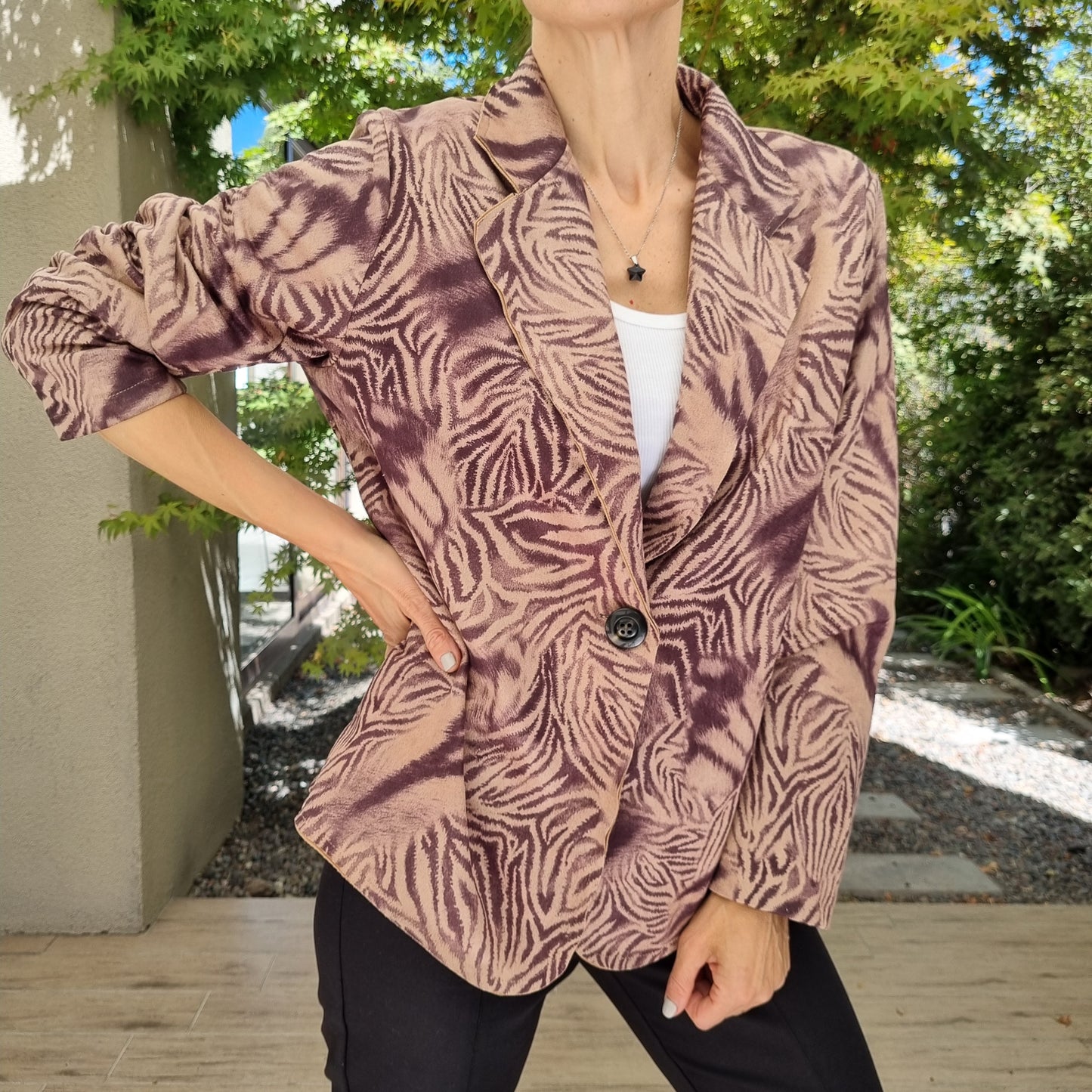 Blazer Gamuza "LONDON"