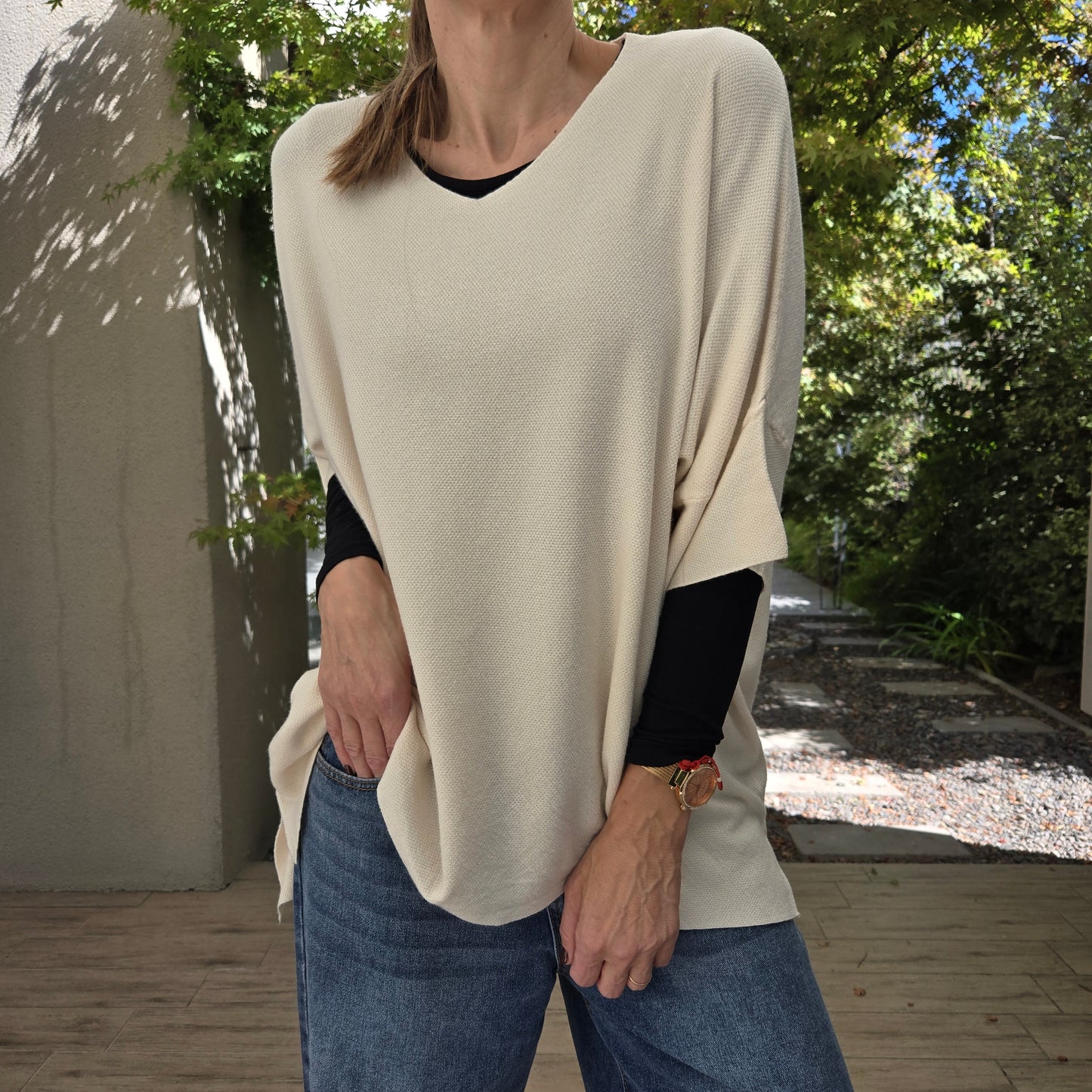 Sweater/Poncho "EMILIA"
