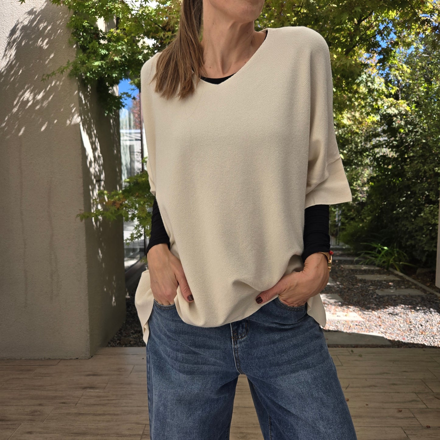 Sweater/Poncho "EMILIA"