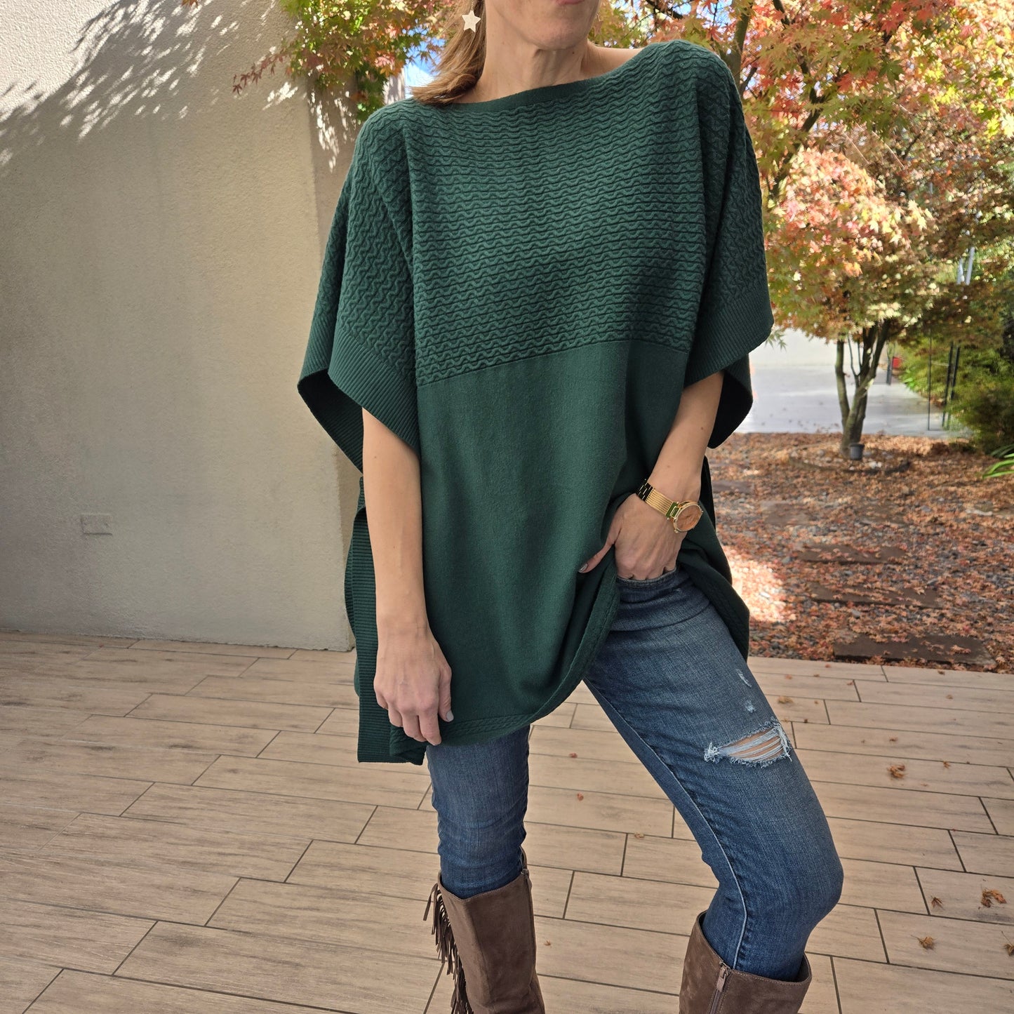 Sweater/Poncho "ROCIO"