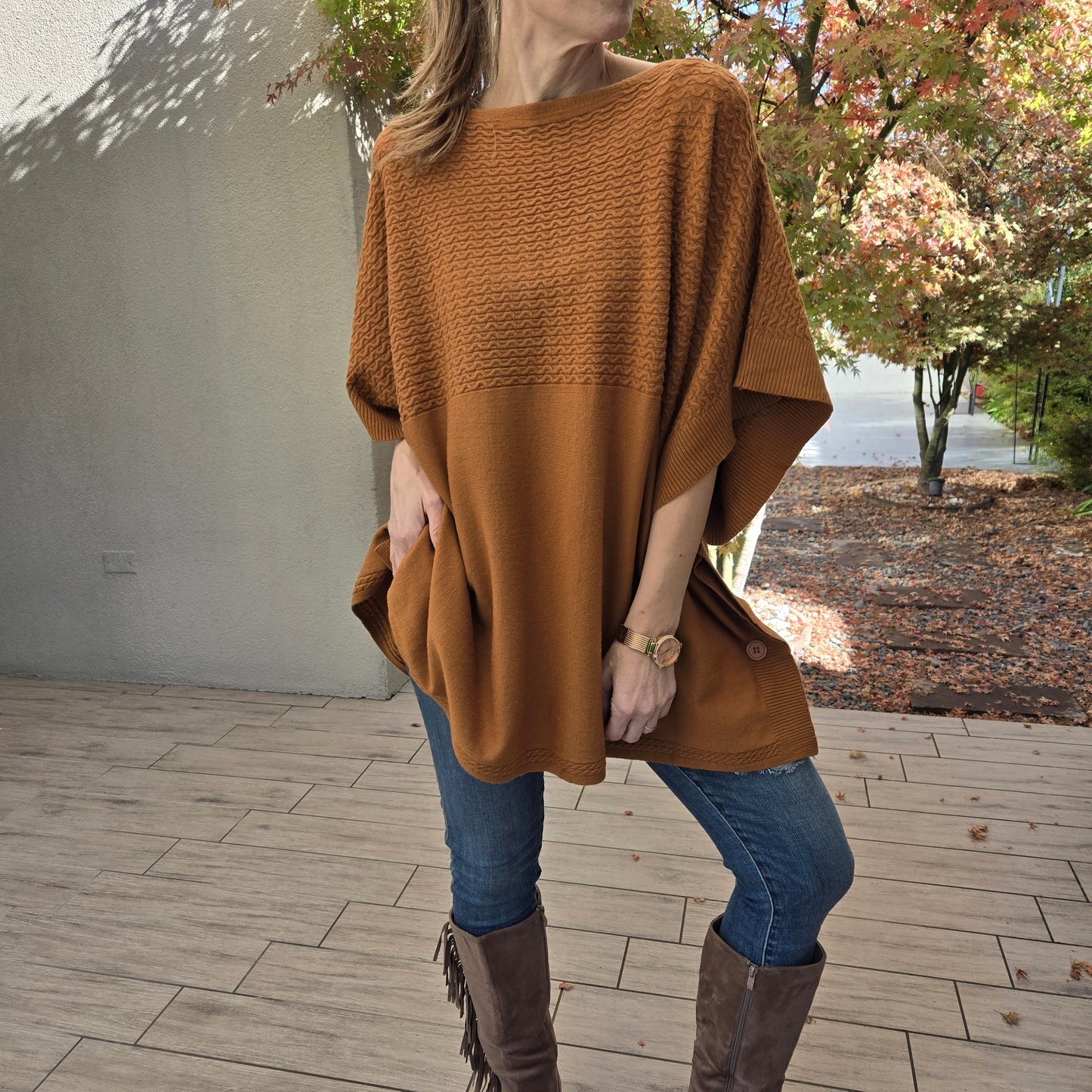 Sweater/Poncho "ROCIO"