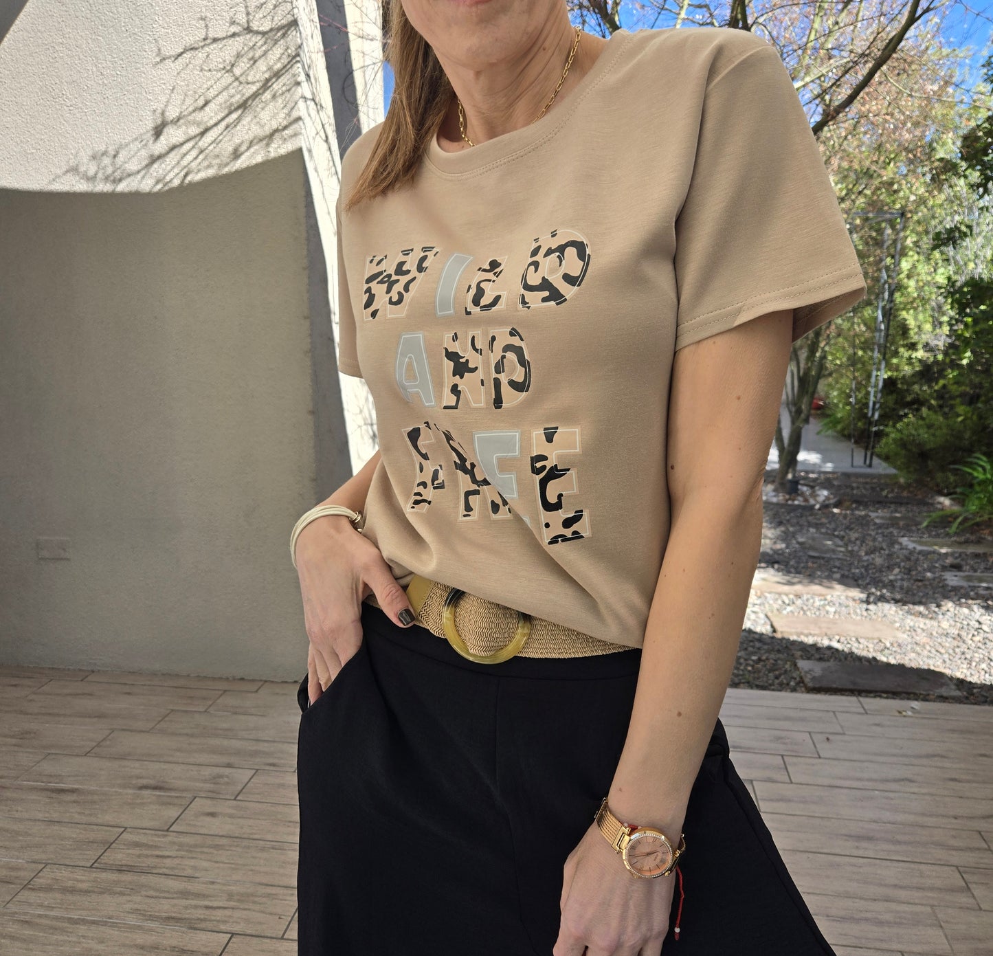 Polera "SALVAJE"