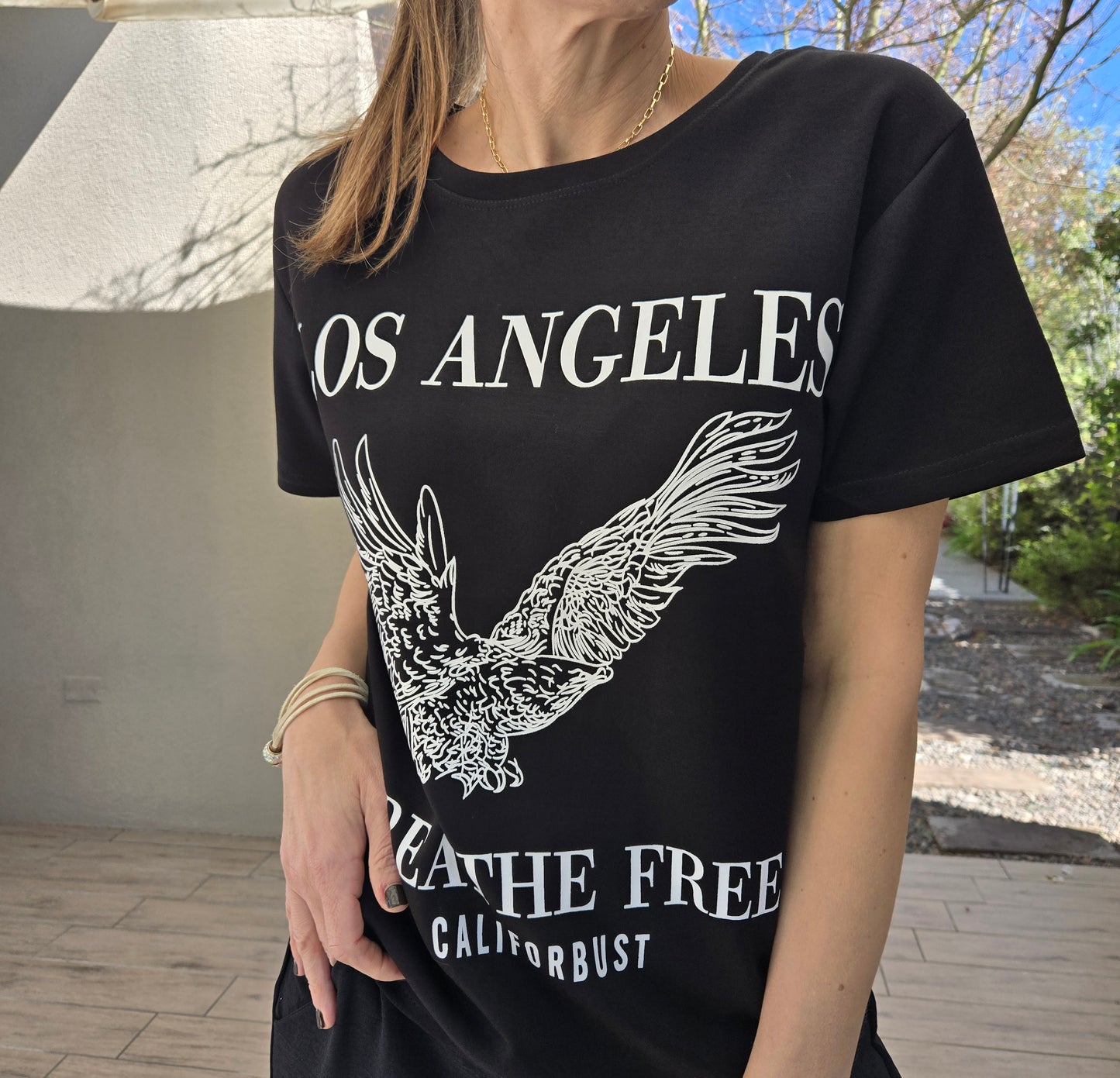 Polera "LOS ANGELES"