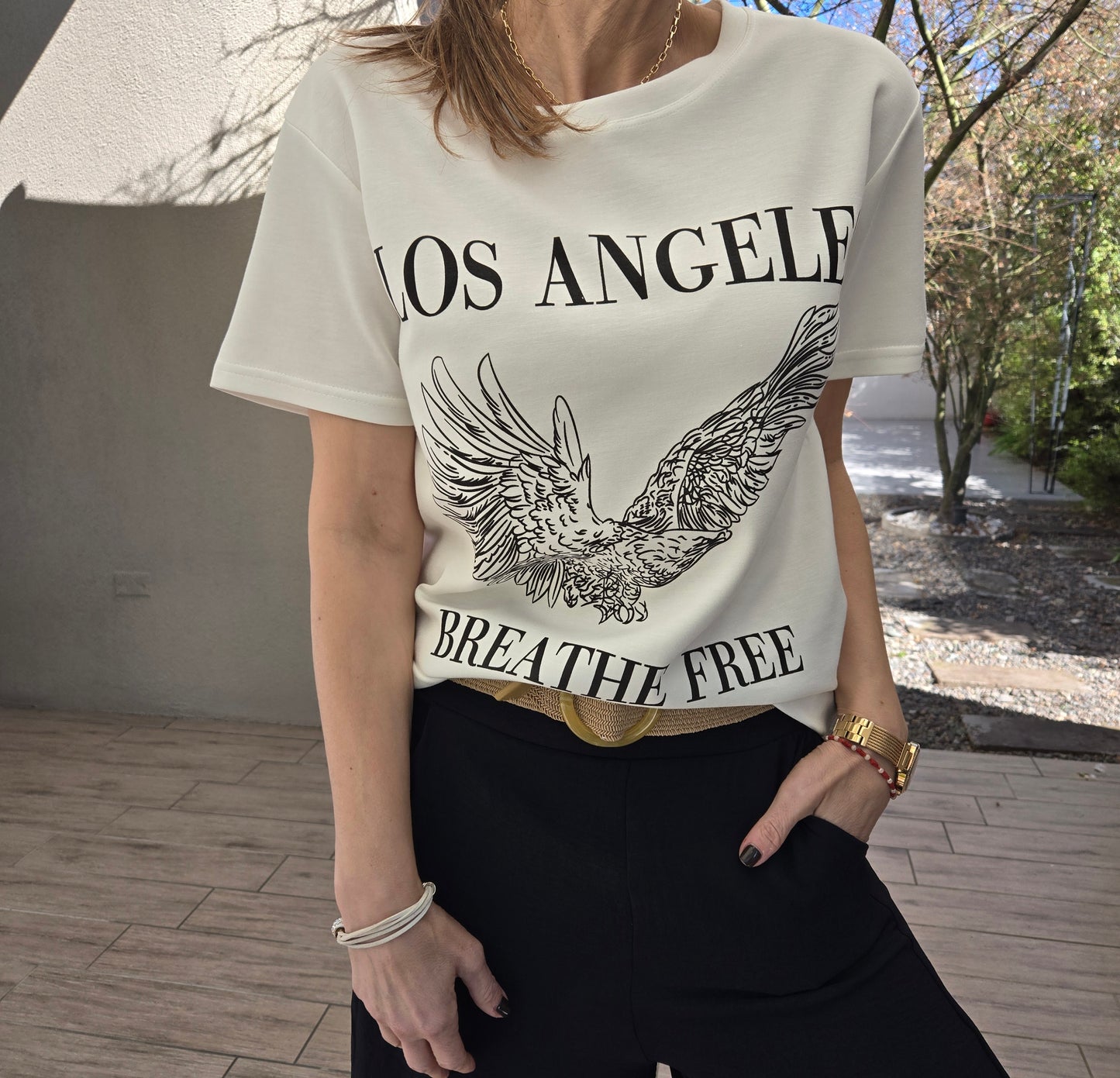 Polera "LOS ANGELES"