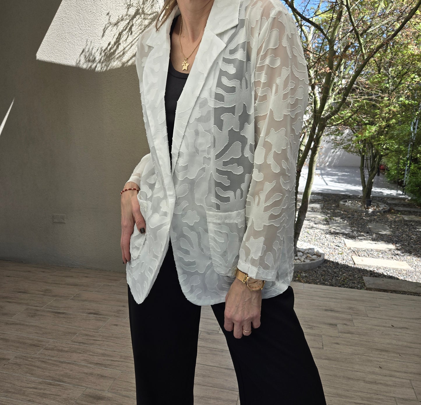 Blazer de Gasa "SANTORINI"