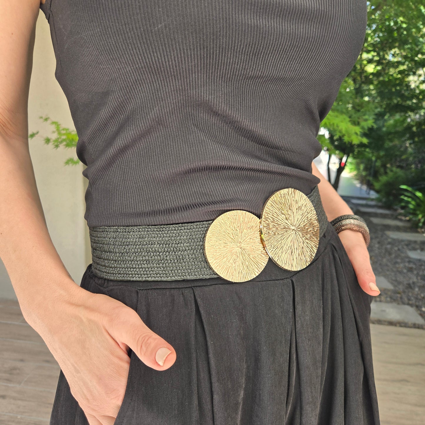 Cinturón Rafia "CAMILO"