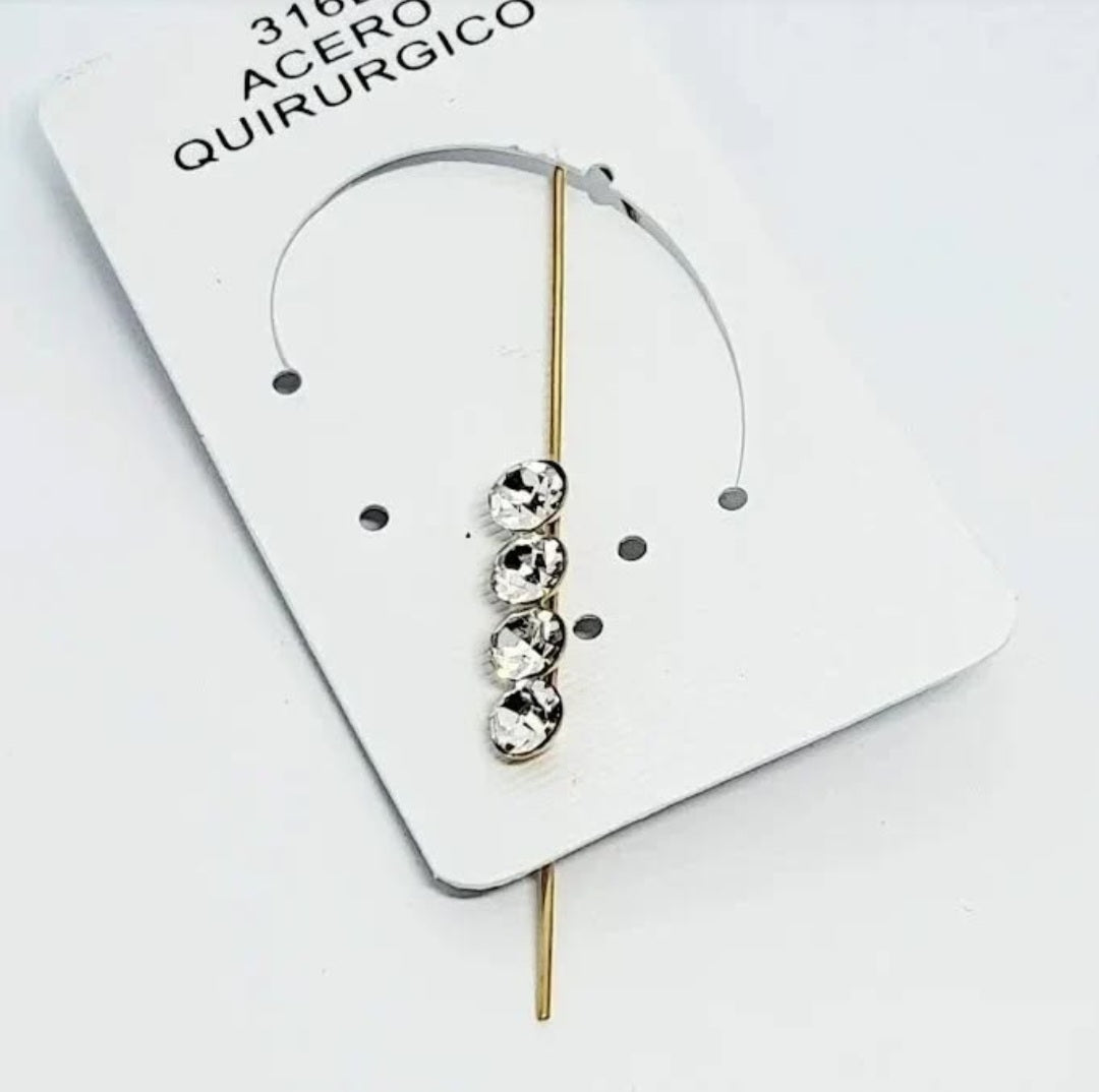 Aro "PASANTE" Strass