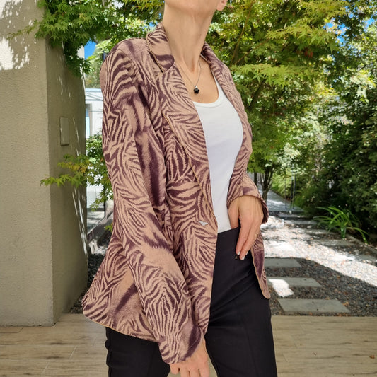 Blazer Gamuza "LONDON"