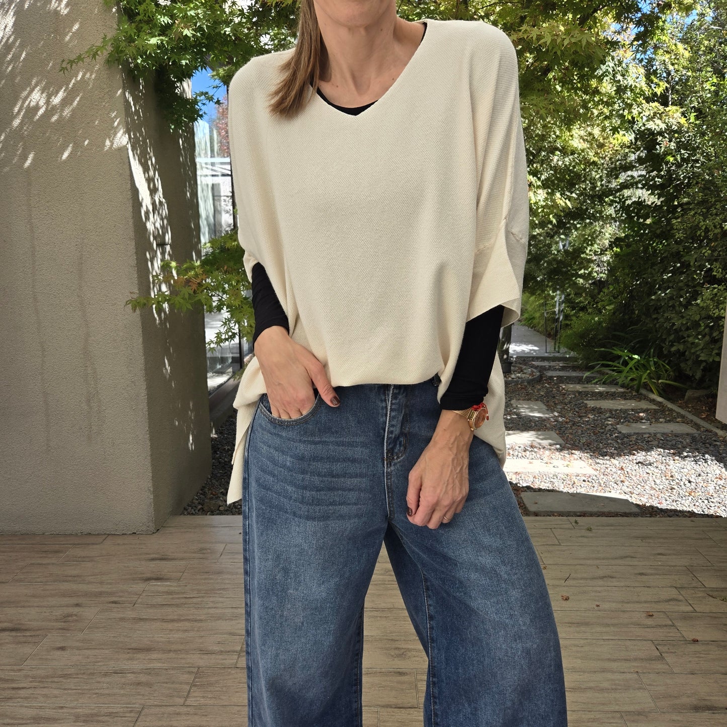 Sweater/Poncho "EMILIA"