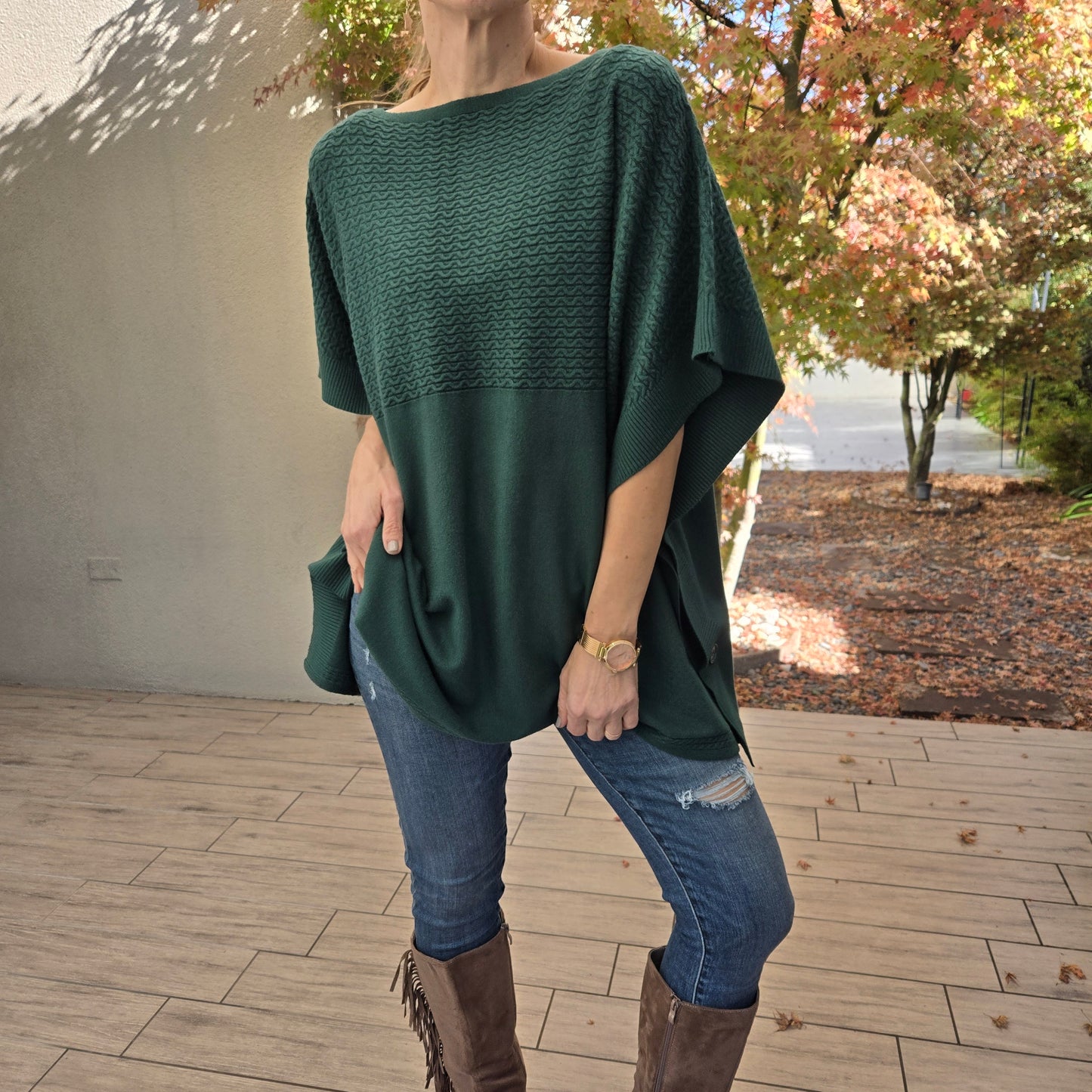 Sweater/Poncho "ROCIO"