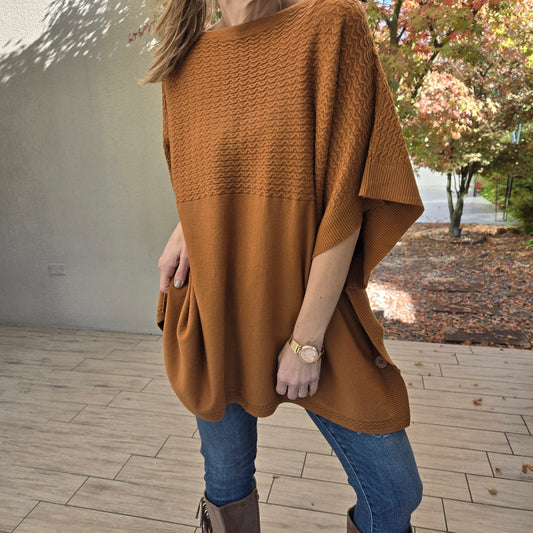 Sweater/Poncho "ROCIO"