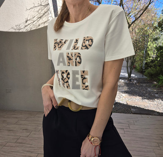 Polera "SALVAJE"