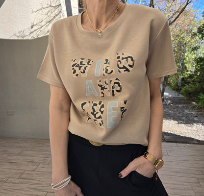 Polera "SALVAJE"