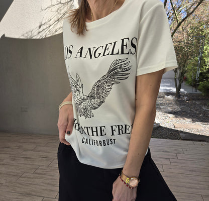 Polera "LOS ANGELES"