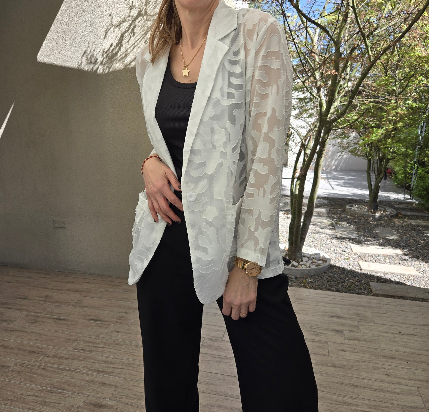 Blazer de Gasa "SANTORINI"