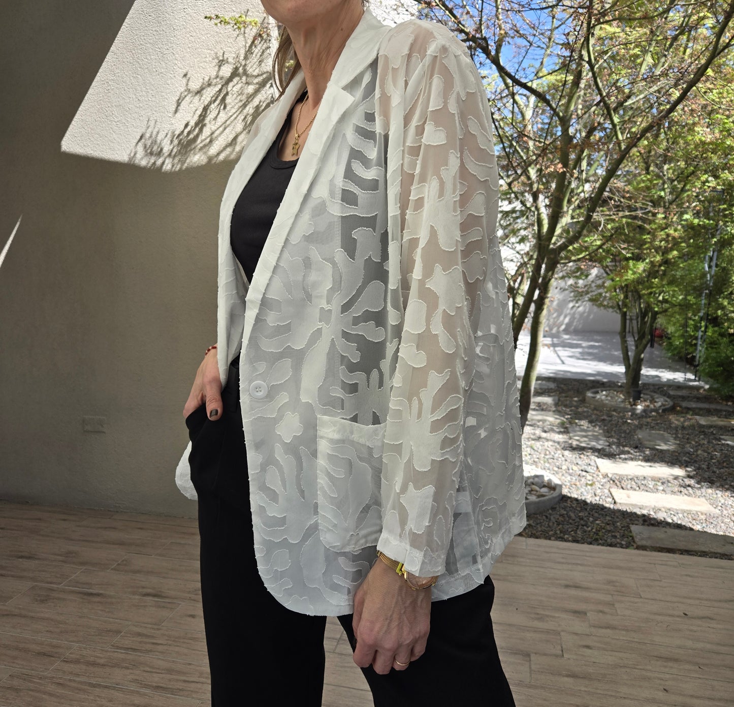 Blazer de Gasa "SANTORINI"