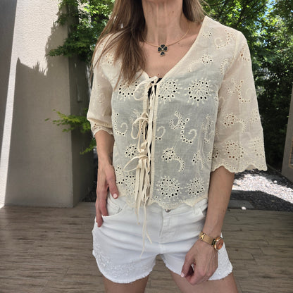 Blusa Broderie "GRECIA"