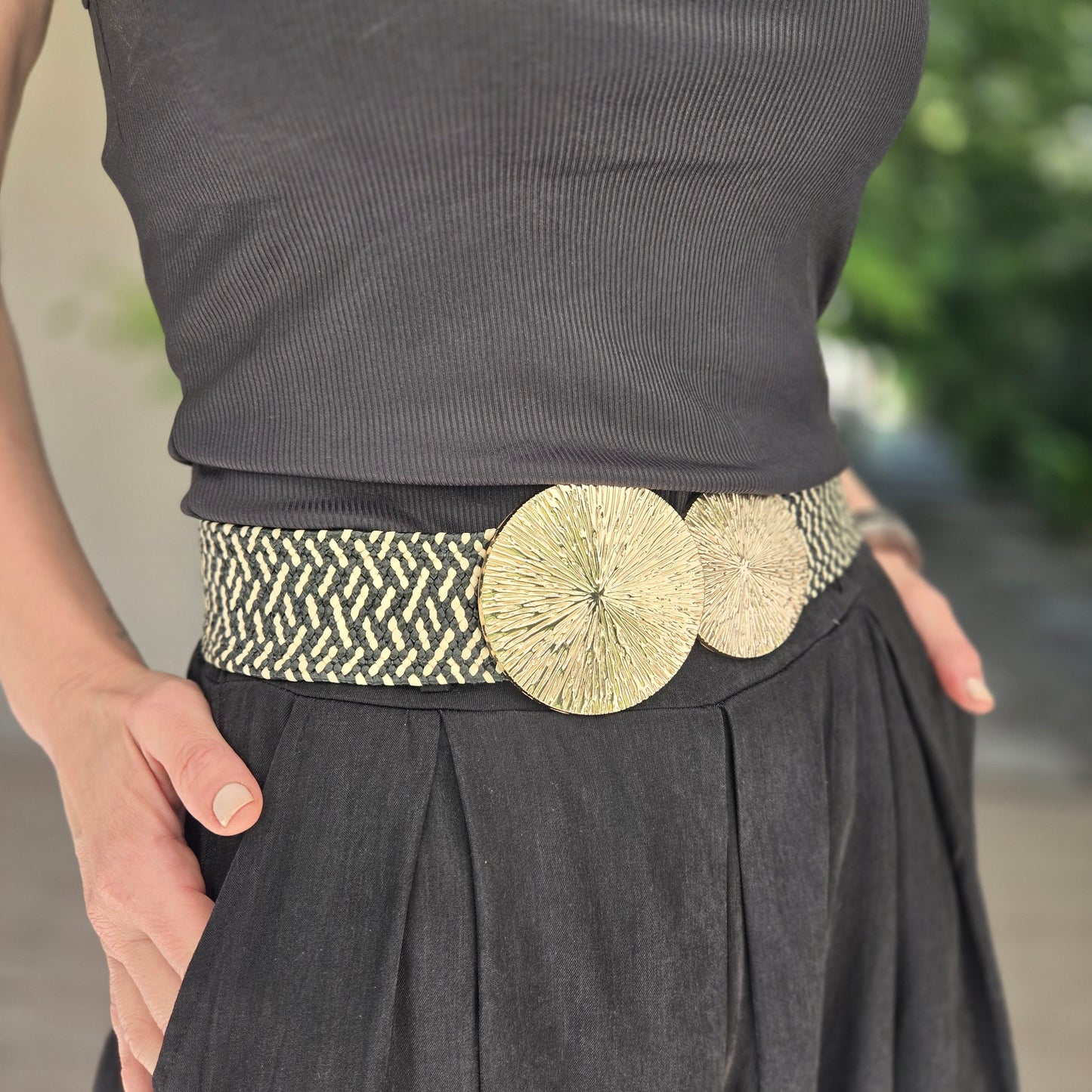 Cinturón Rafia "CAMILO"