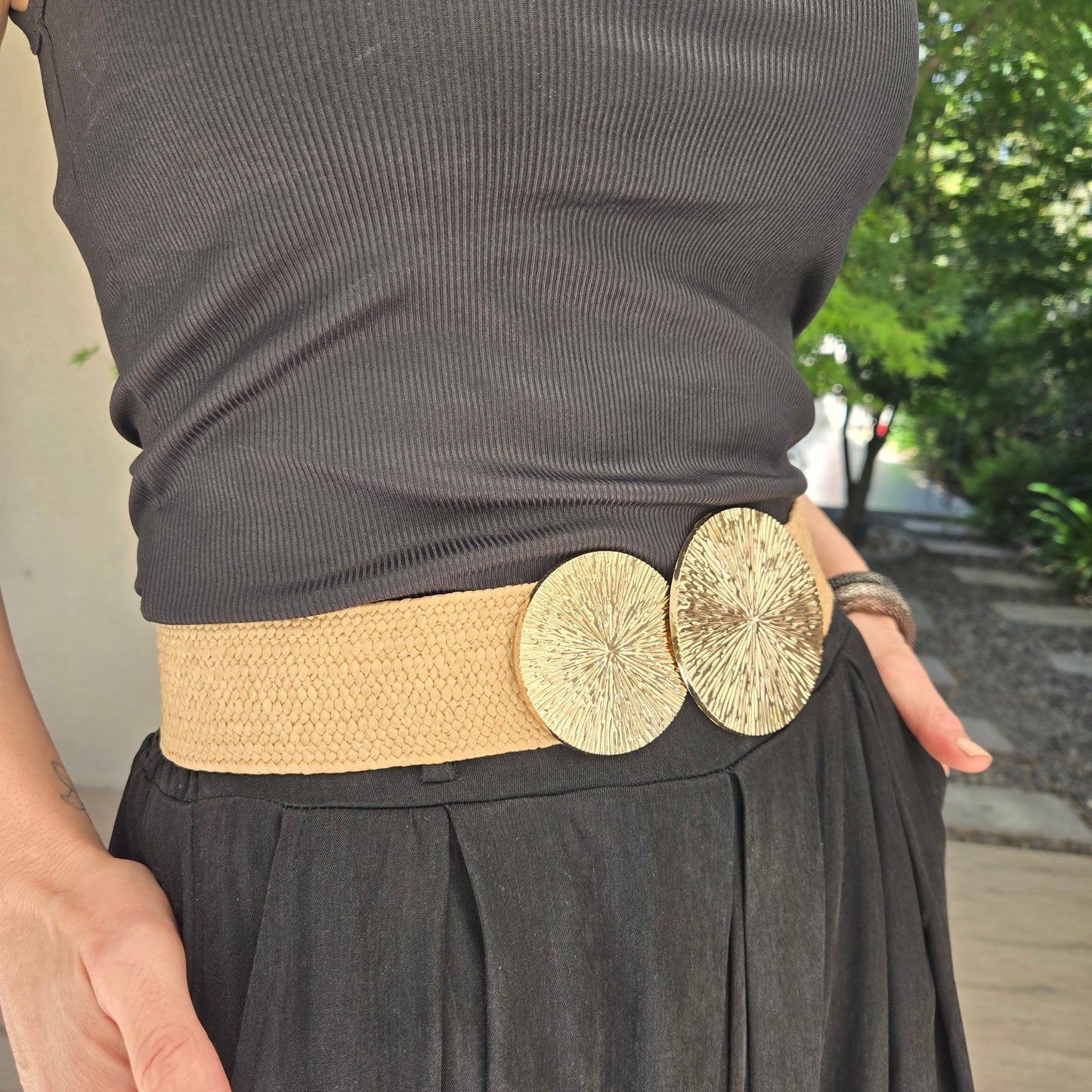 Cinturón Rafia "CAMILO"