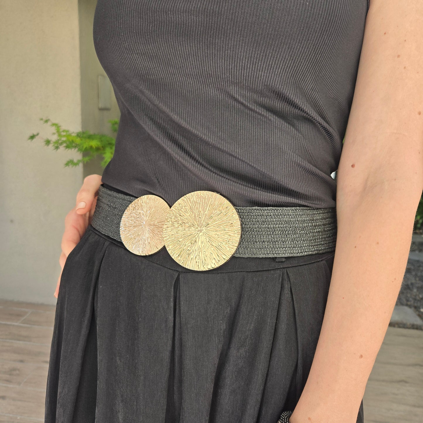 Cinturón Rafia "CAMILO"