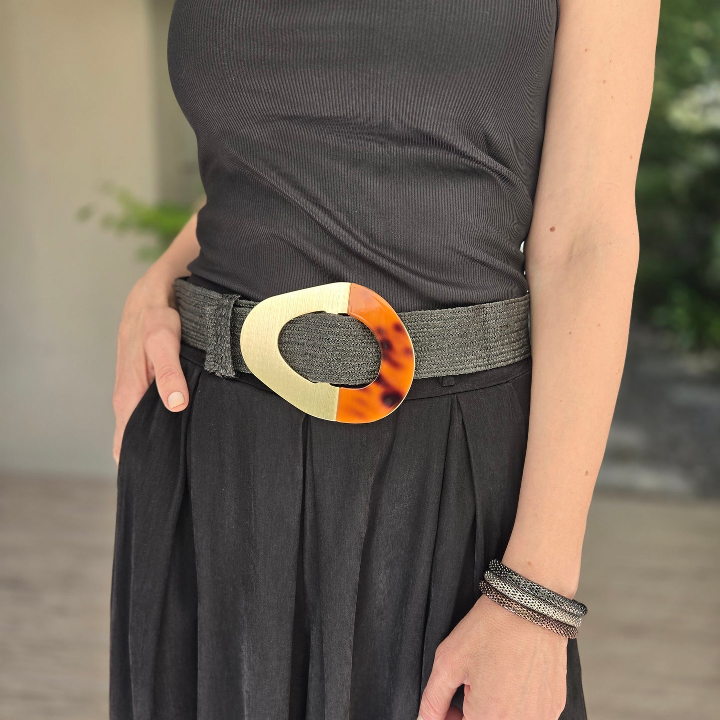 Cinturón Rafia "ROCIO"