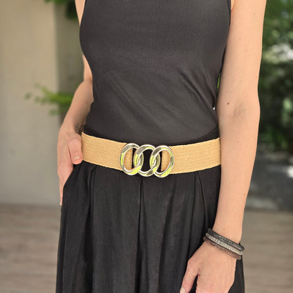 Cinturón Rafia "LEO"