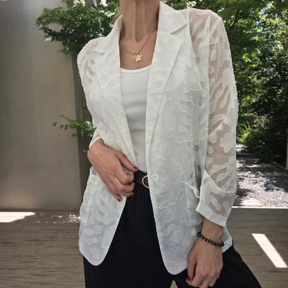 Blazer de Gasa "SANTORINI"