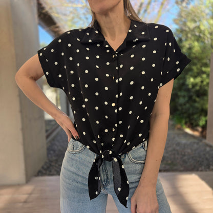 Blusa Italiana  "LUNARES"