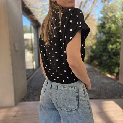 Blusa Italiana  "LUNARES"