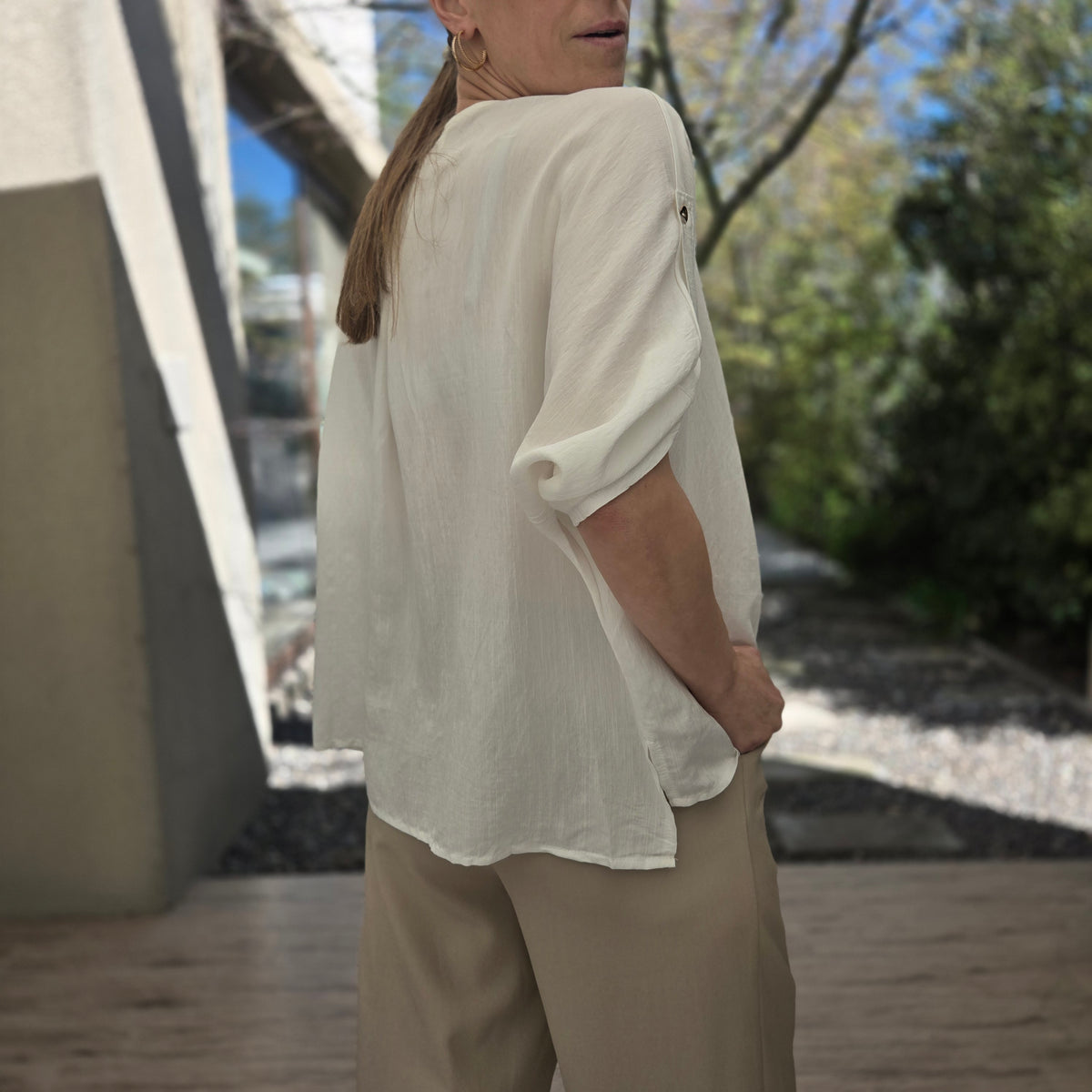 Blusa + Prendedor "REGINA"