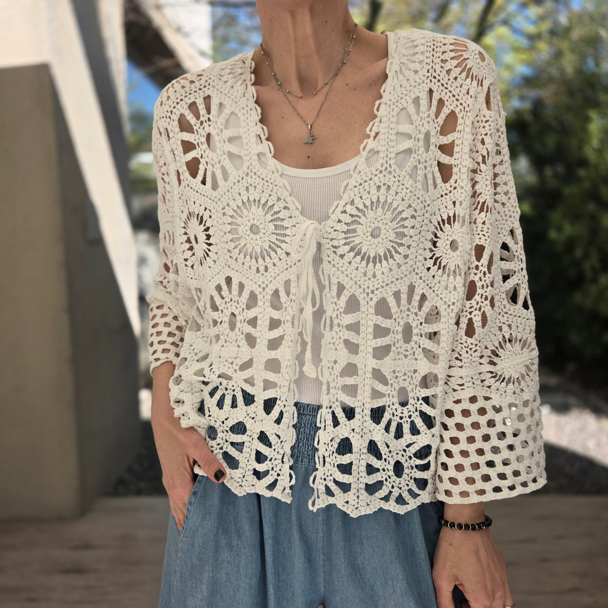 Tapado Macramé "ANDY"
