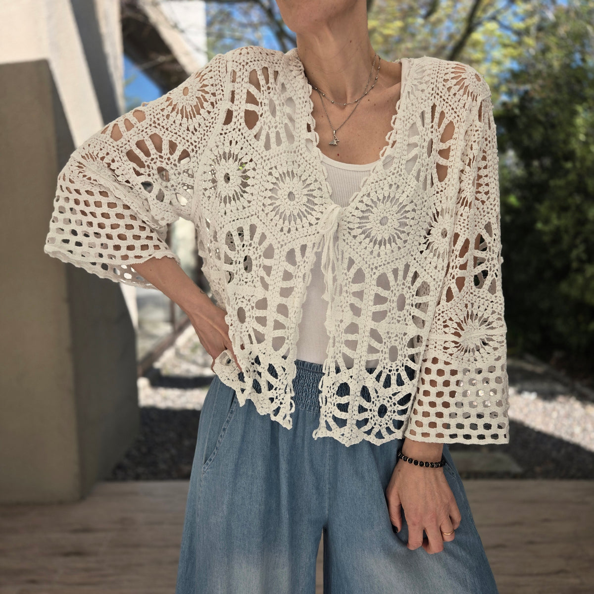 Tapado Macramé "ANDY"