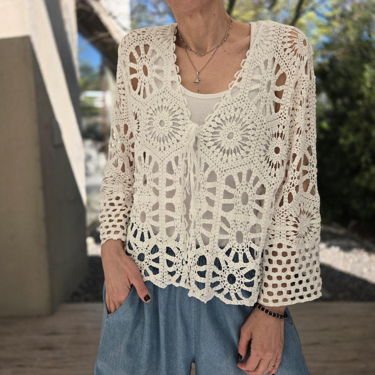 Tapado Macramé "ANDY"
