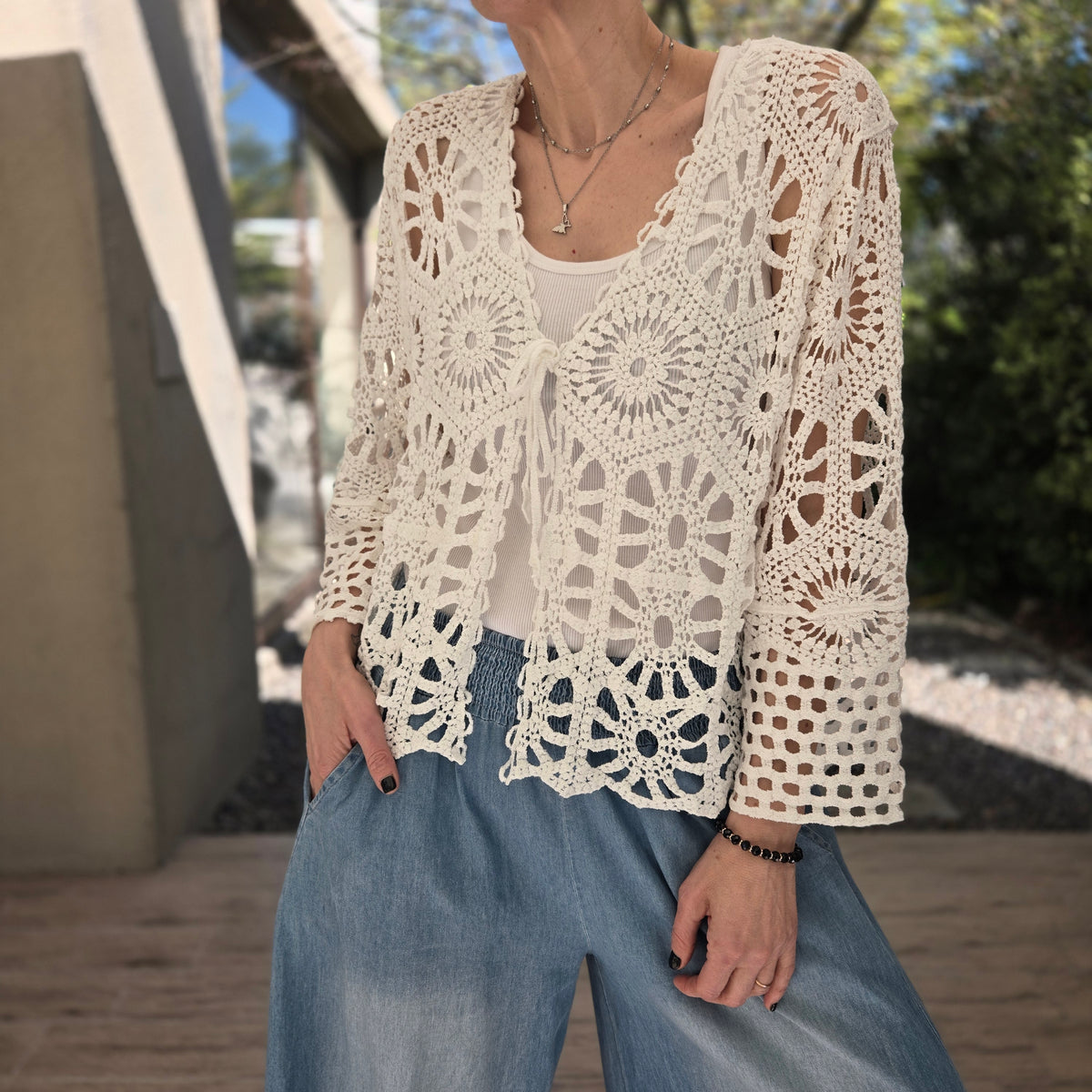 Tapado Macramé "ANDY"